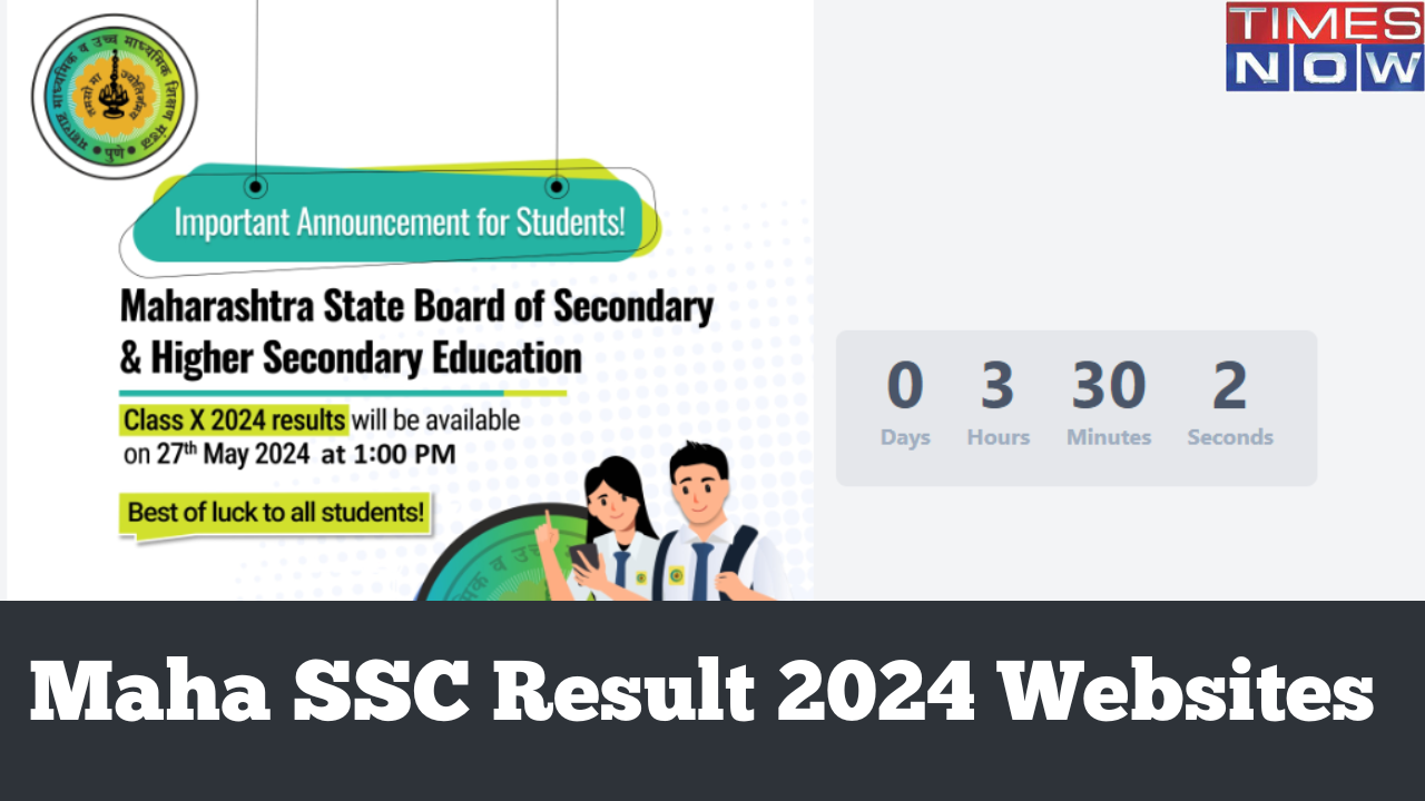 mahresults.nic.in SSC Results 2024 Websites