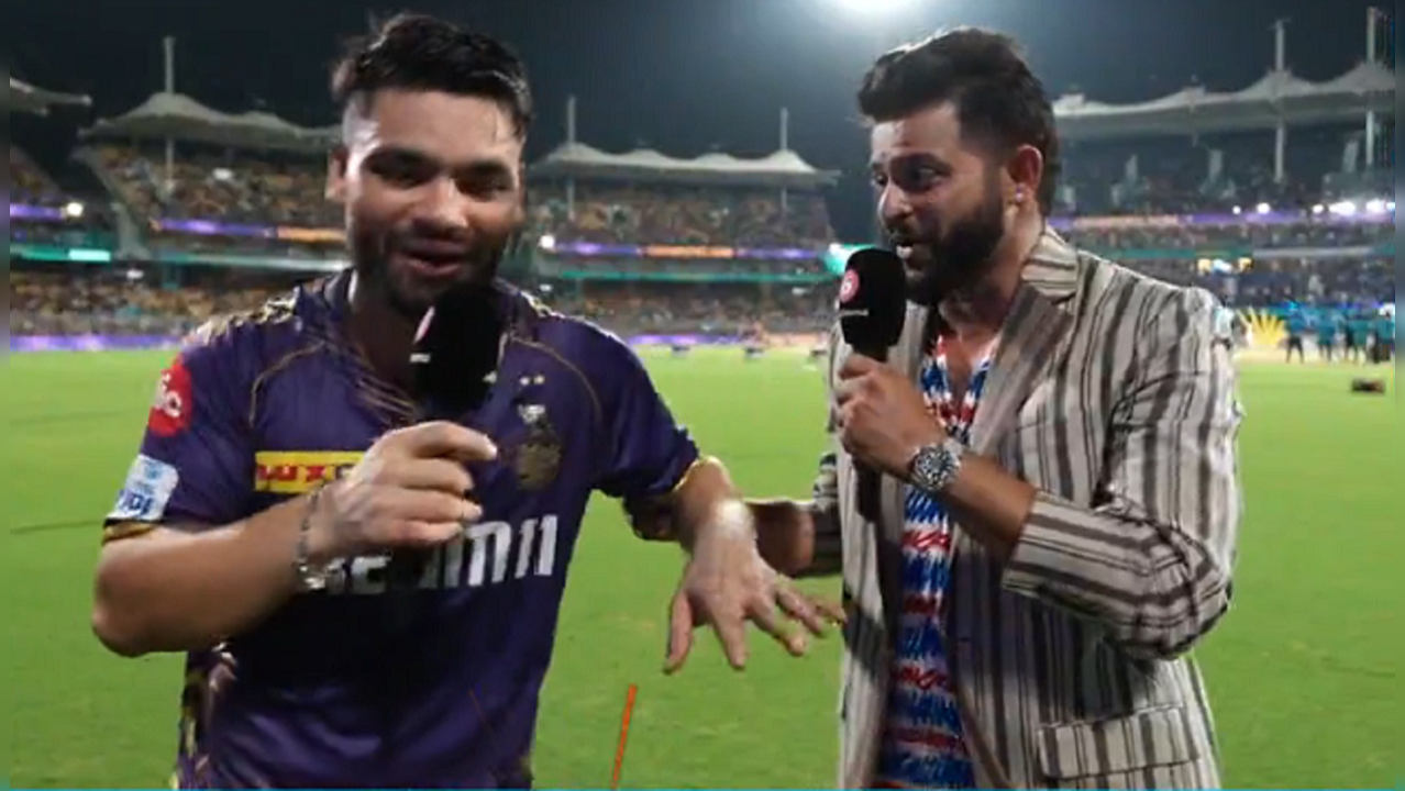 Suresh Raina teases Rinku Singh after KKR's win in IPL 2024 final