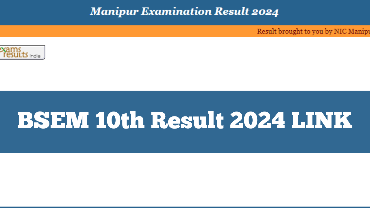 BSEM 10th Result 2024 LINK