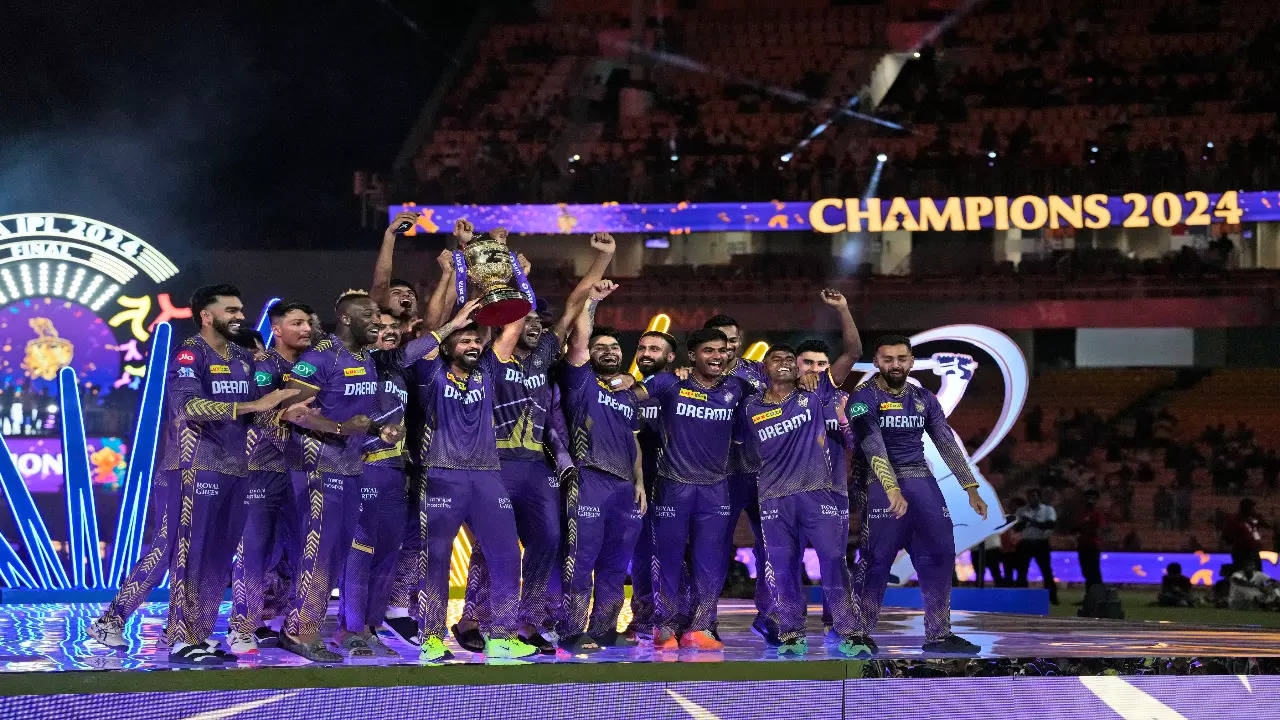 KKR defeated SRH to lift third IPL title