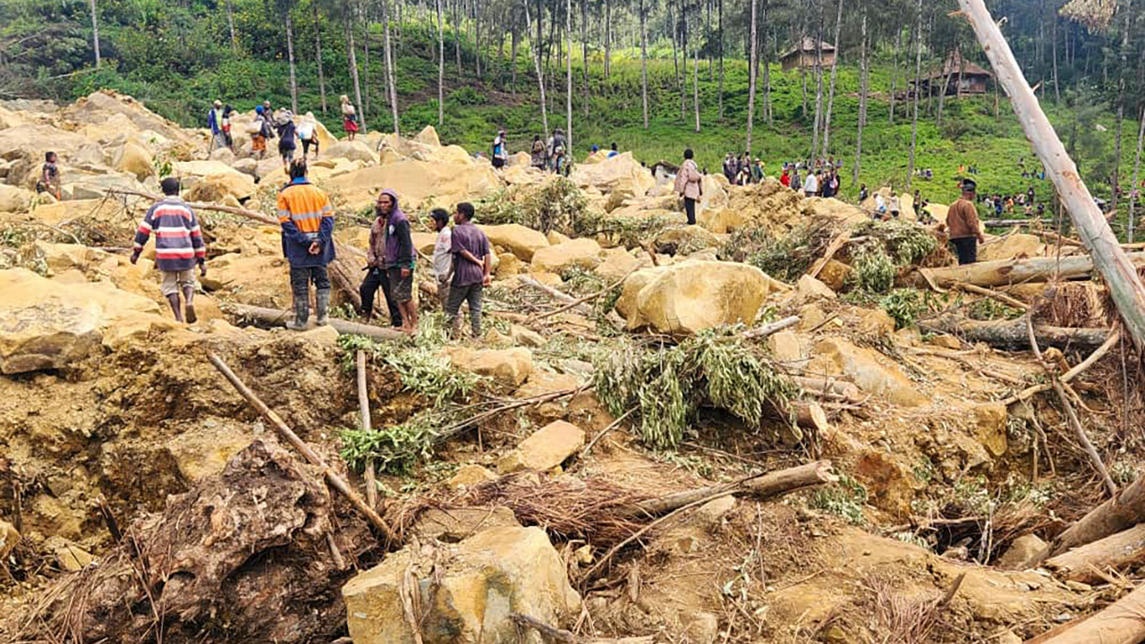 Papua New Guinea Landslide