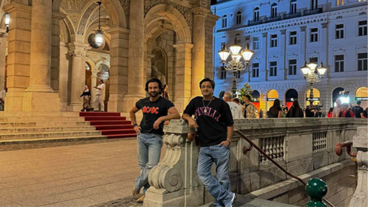Siddharth Anand Drops Memorable Pic With Saif Ali Khan From Budapest, Says 'Back On Set With My First Hero