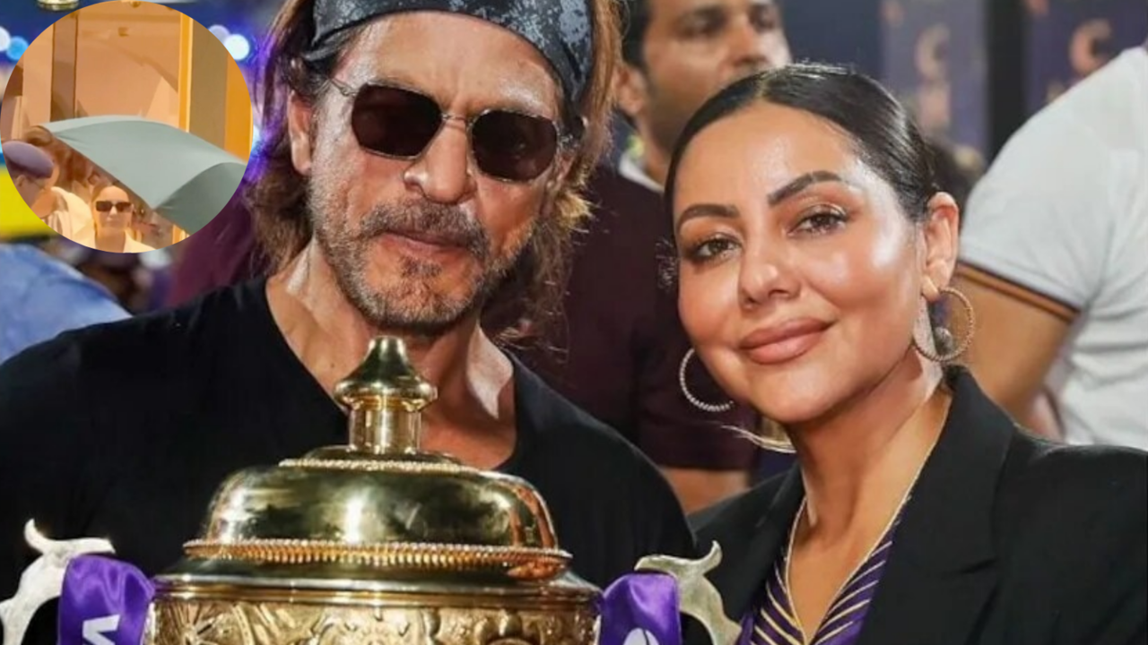 Shah Rukh Khan Returns To Mumbai With Wife Gauri, Son Aryan After KKR's Victory In IPL 2024. WATCH Viral Video
