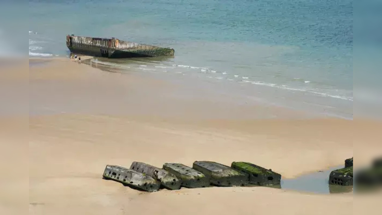 A Beach In Normandy