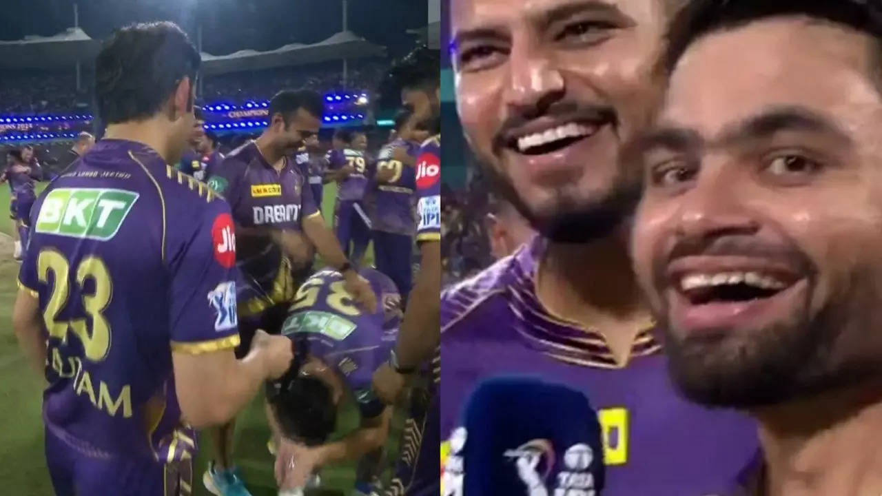 Rinku Singh credits Gautam Gambhir for KKR's win in IPL 2024