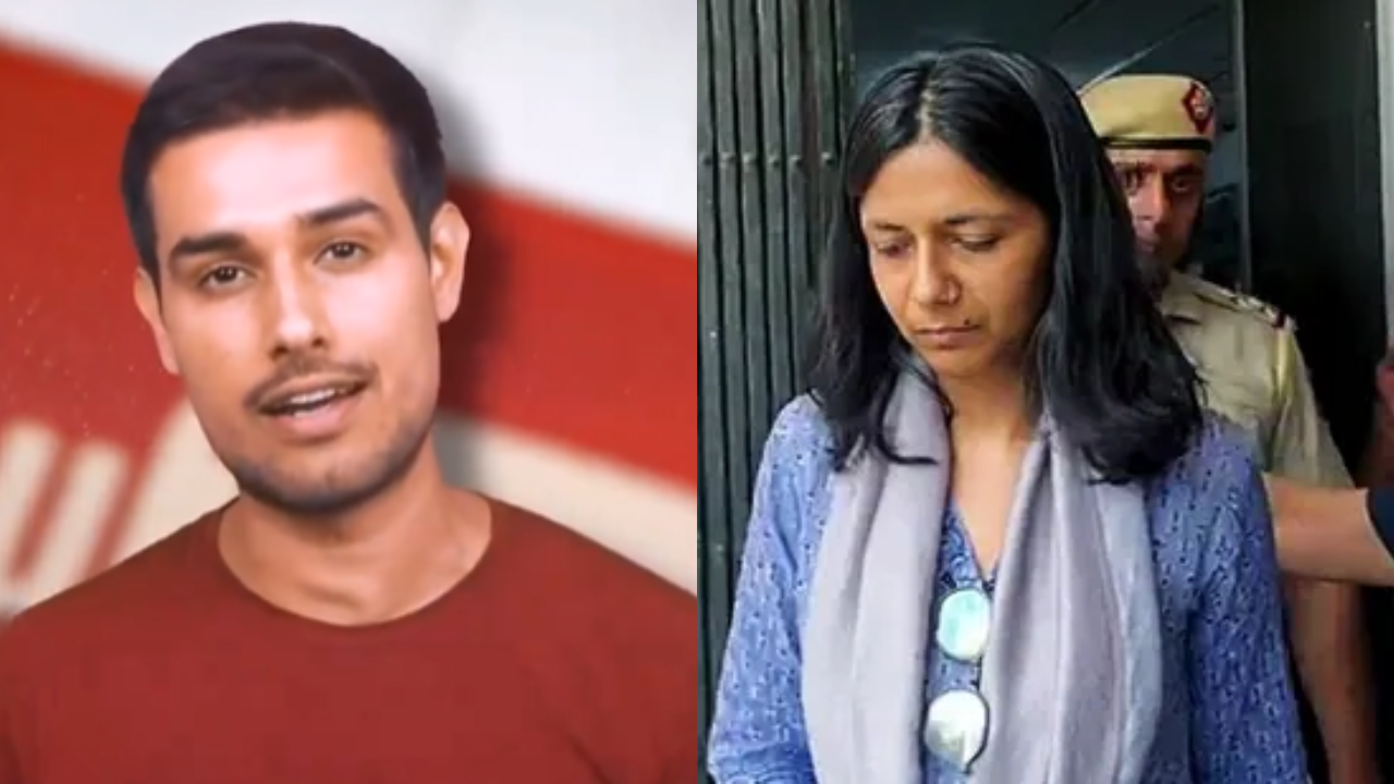 Dhruv Rathee and Swati Maliwal