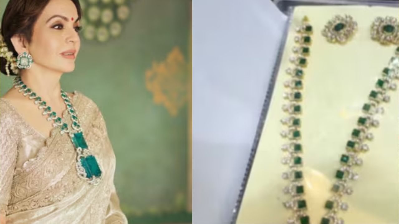 Just Rs 178! See The Replica of Nita Ambani's Stunning Necklace for Anant Ambani-Radhika Merchant Pre-Wedding