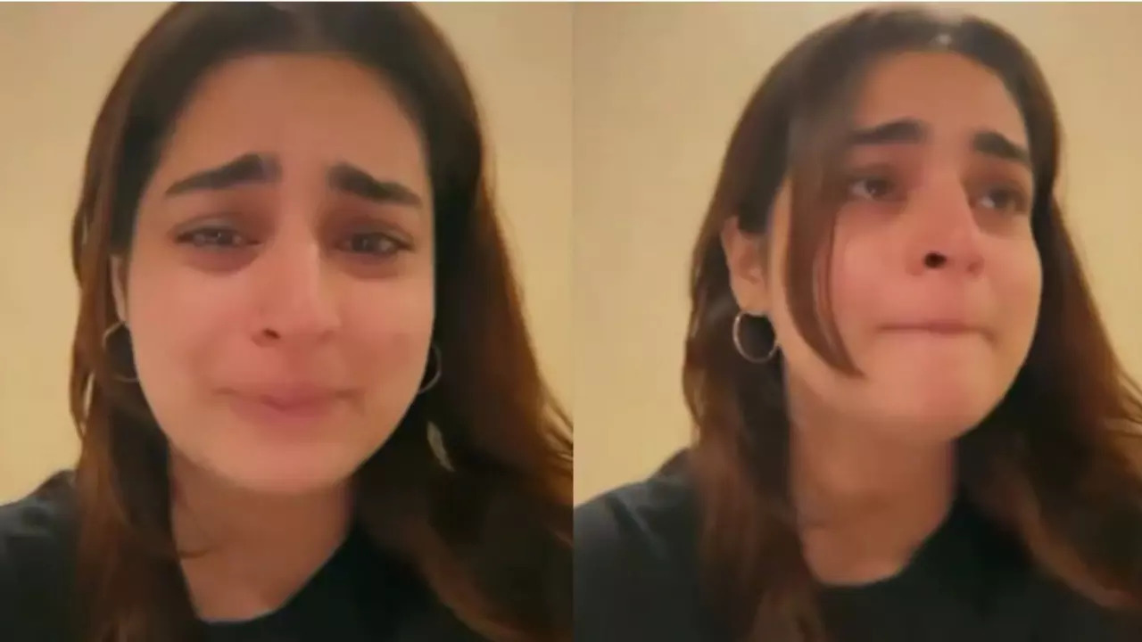 BB 17's Ayesha Khan Cries Bitterly As She Condemns Israeli Airstrike On Rafah - Watch