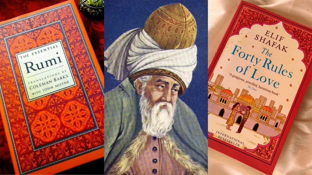 Rumi in Literature: Books with Mentions of The Poet by Different Writers