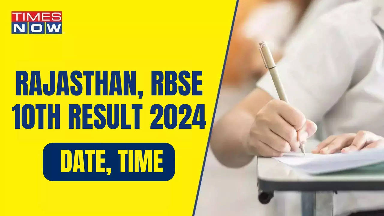 Rajasthan RBSE 10th Result 2024 Date: Raj Board RBSE Class 10th Results Releasing Tomorrow