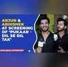 Abhishek Nigam and Arjun Bijlani attend the premiere of the first episode of Pukaar - Dil Se Dil Tak