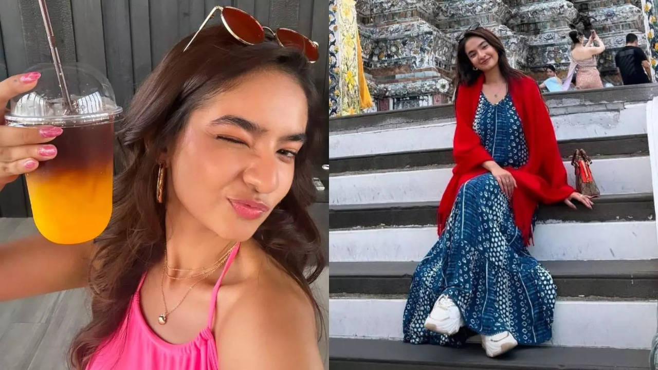 Dil Dosti Dilemma Fame Anushka Sen Shares Glimpses From Her Bangkok Shoot Day