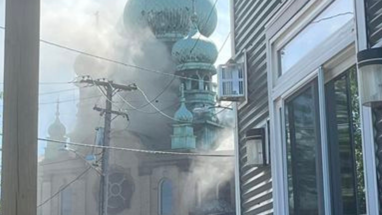 St. Theodosius Orthodox Cathedral Fire