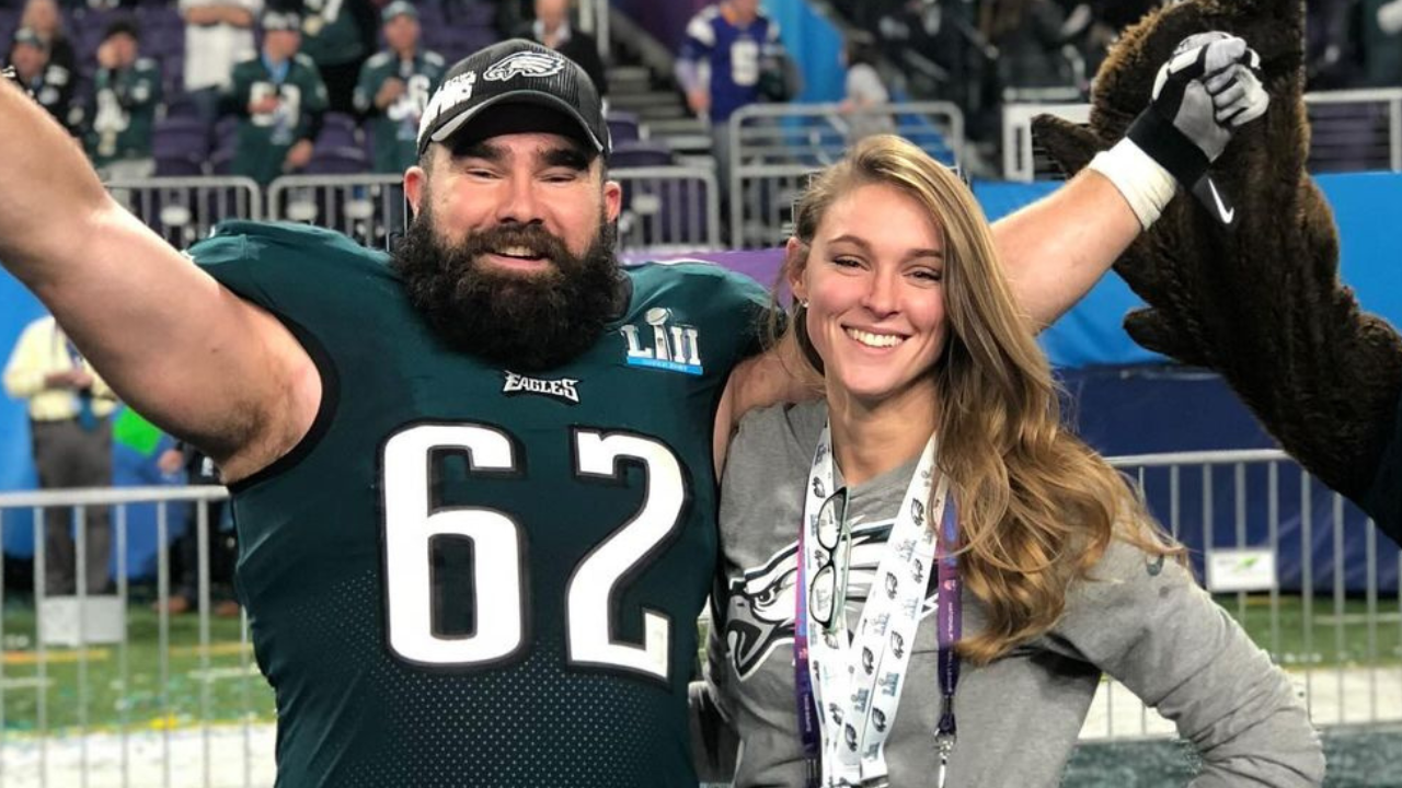 Jason Kelce Kylie Kelce Sea Isle City