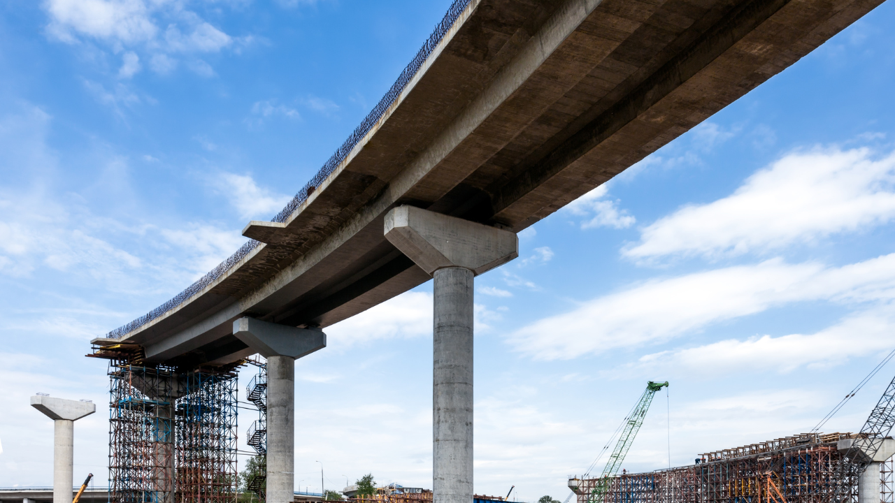 U-shaped flyover on Rajiv Gandhi Salai near the Tidel Park junction. (Representational Image)