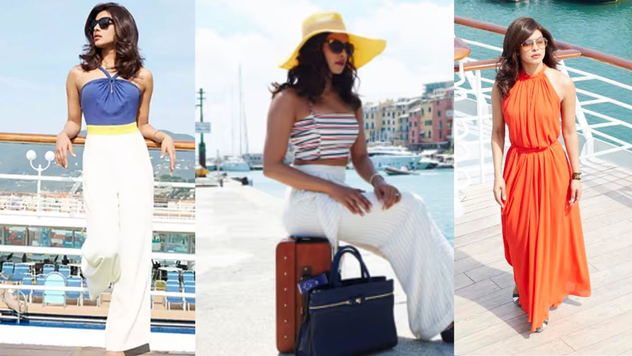 Priyanka Chopra's cruise style