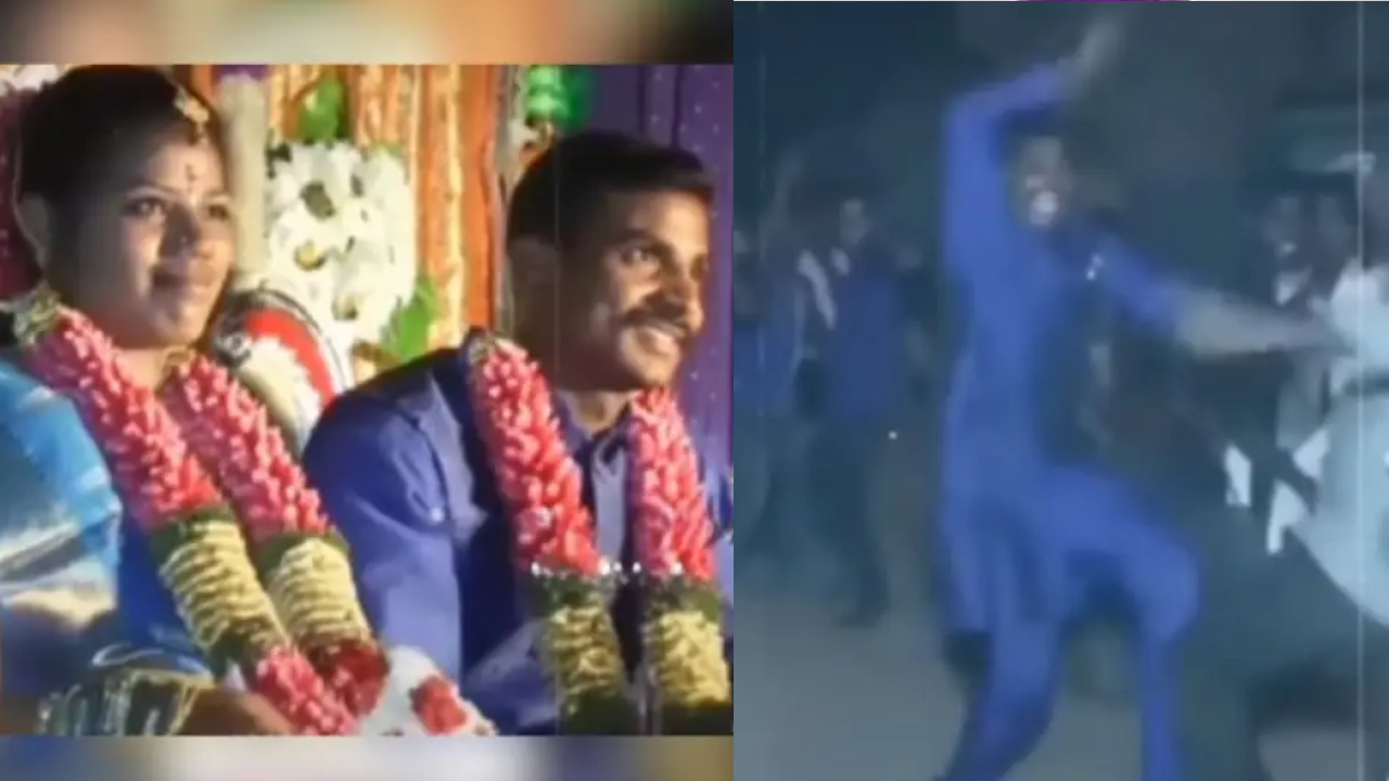 Viral Video: Groom Jumps From Stage For Impromptu Dance Session With Friends, Netizens In Splits