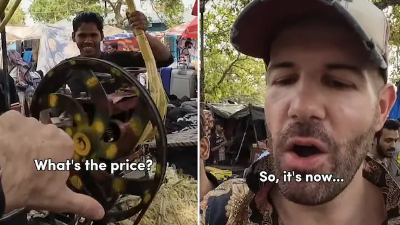 'Sugarcane Juice For Just Rs 20': US Vlogger Praises Delhi Vendor, Video Goes Viral