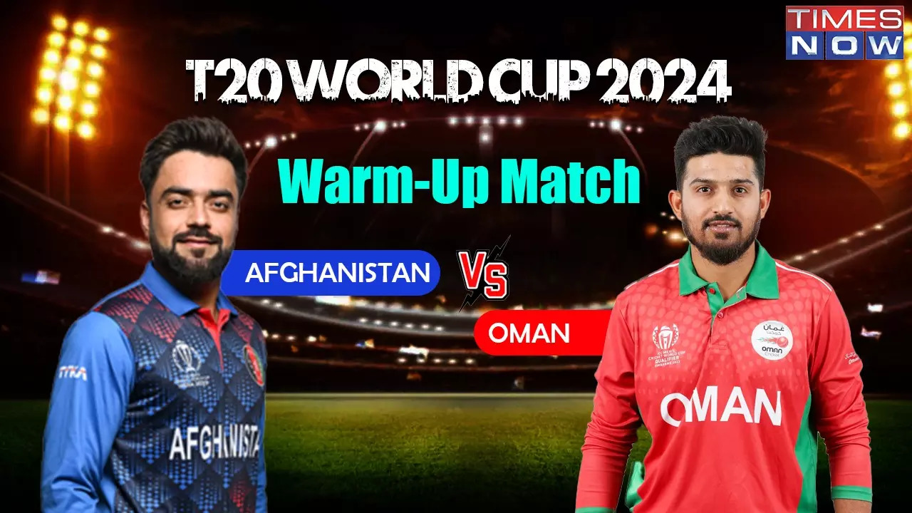 AFG vs OMAN T20 World Cup Warm UP Match Live Score Follow For Ball-By-Ball Commentary