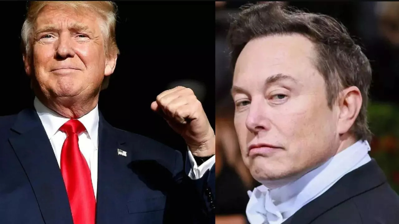 Donald Trump and Elon Musk