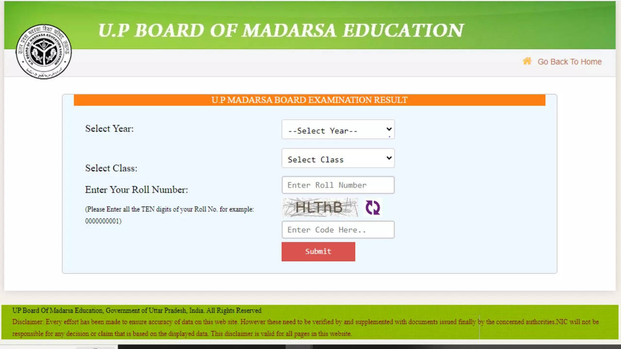 up madarsa board result 2024 today on madarsaboard.upsdc.gov.in, how to check