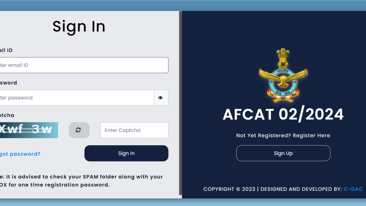 afcat 2024 registrations: iaf releases afcat notification on afcat.cdac.in, direct link to apply