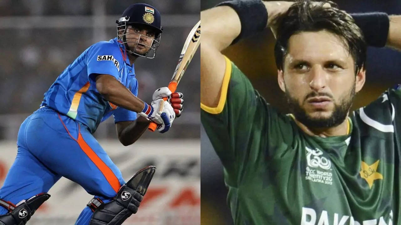 Suresh Raina, Shahid Afridi