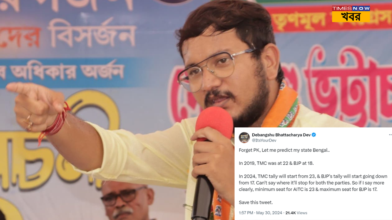 Lok Sabha Election 2024 Debanshu bhattachariya predictions on seat sharing tmc and bjp in bengal