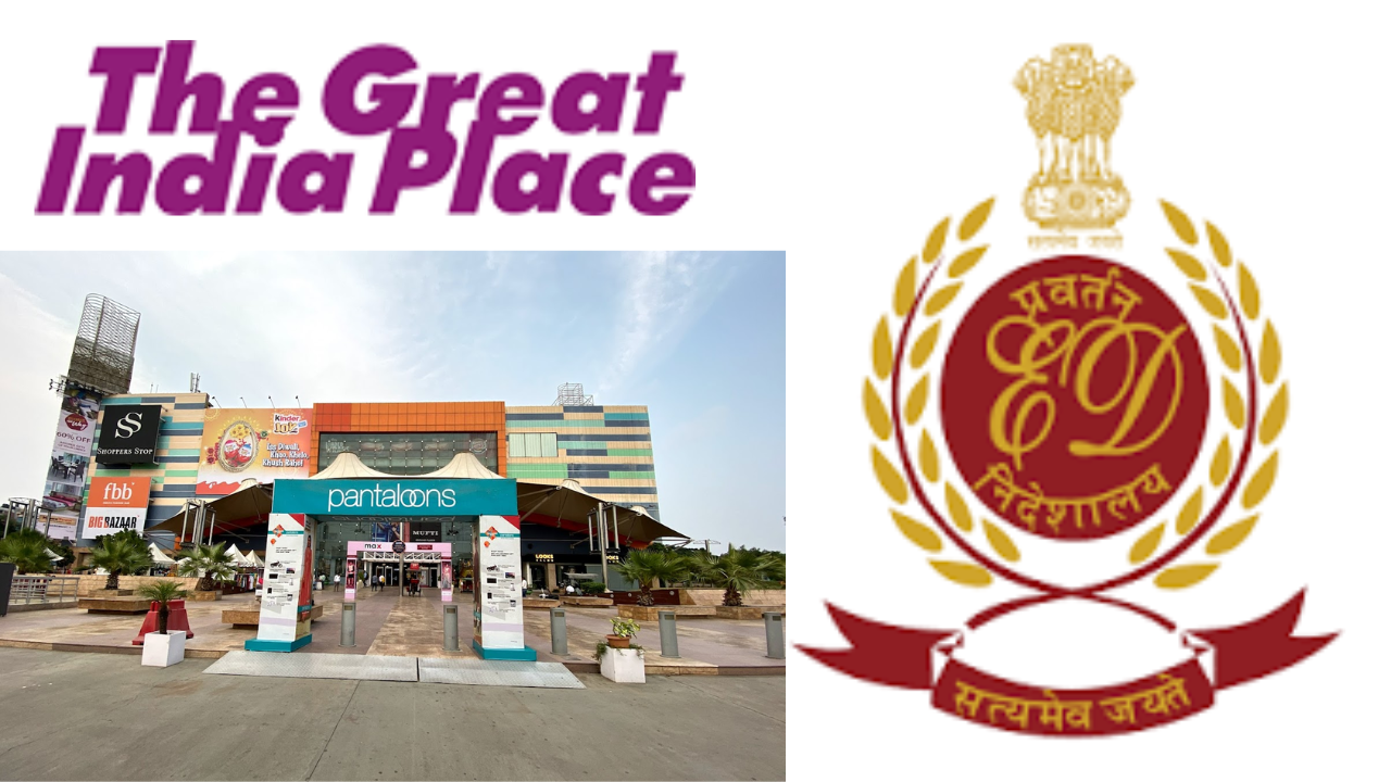 GIP Mall, ED, IT, Money Laundering, Noida, Mall