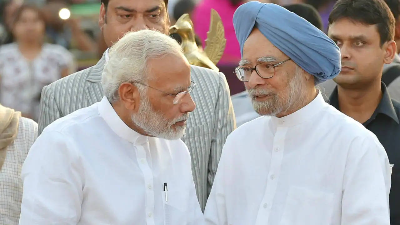 PM Modi's Message For Manmohan Singh On 91st Birthday (File Photo)