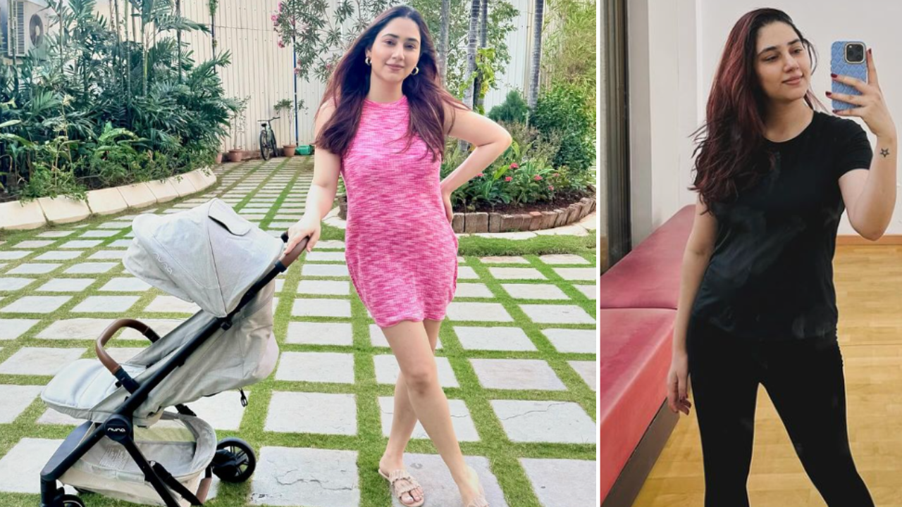 rahul vaidya wife disha parmar loose her 11 kg after delivery follow her weight loss tips for reduce postpartum bloat