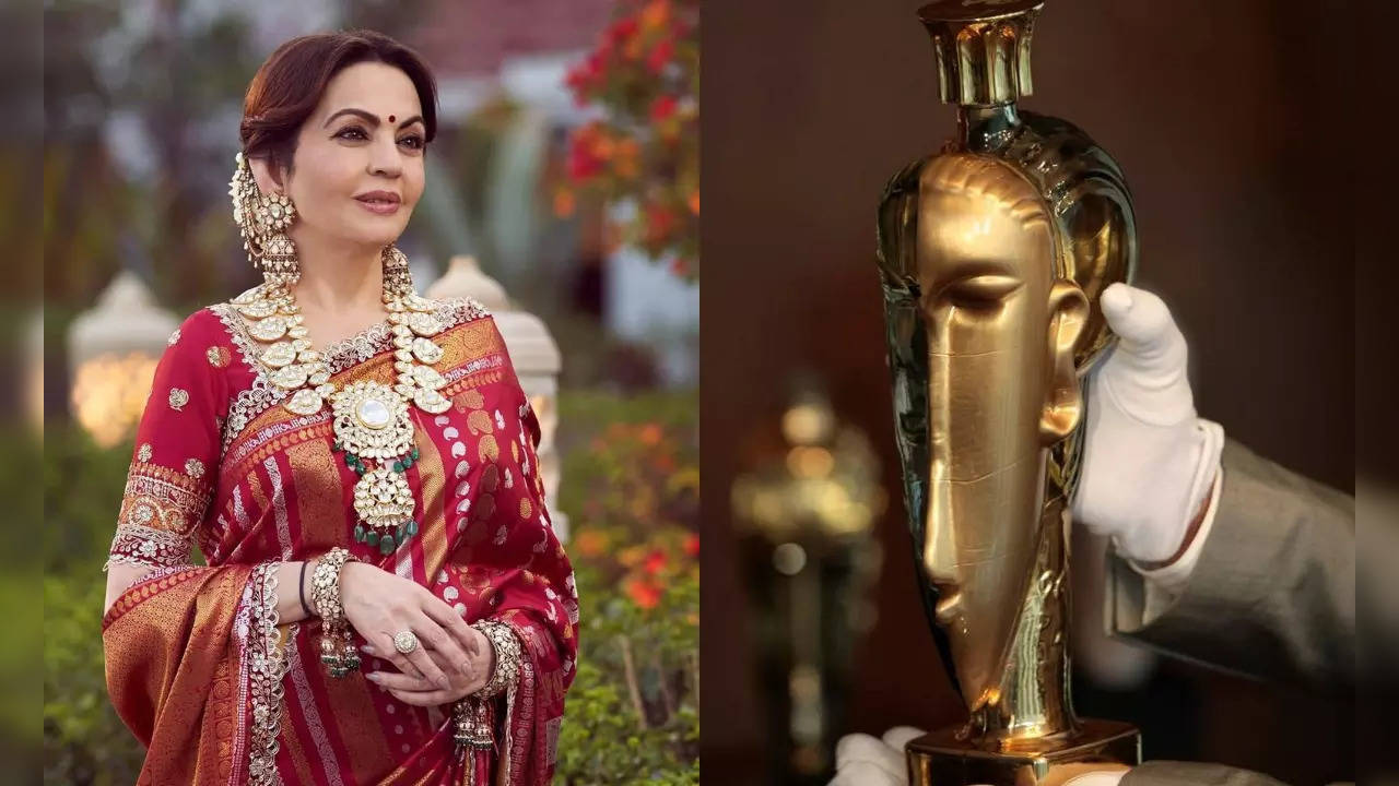 Neeta Ambani's Gold Water