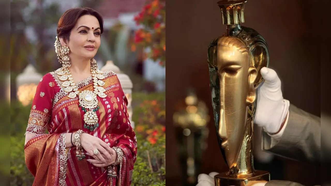 Neeta Ambani's Gold Water