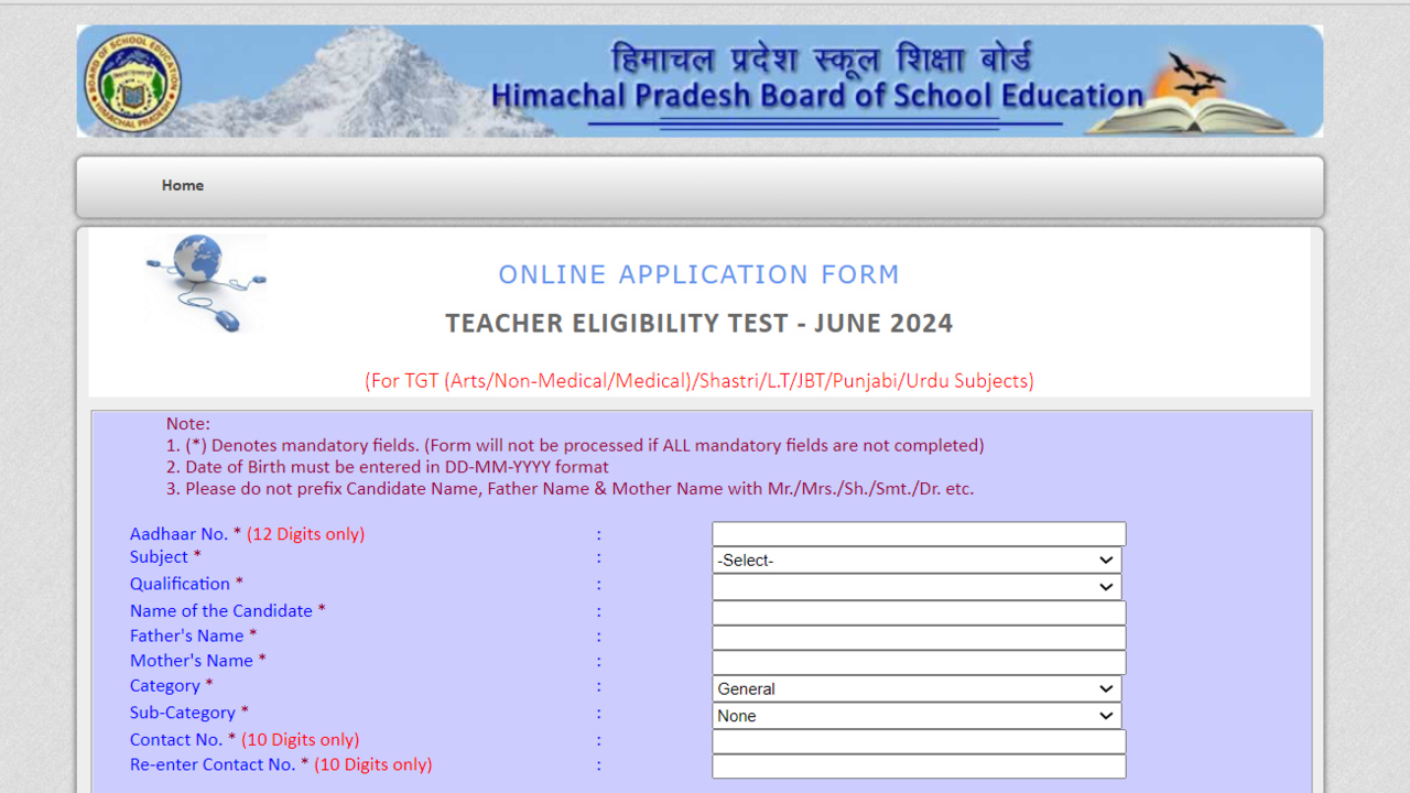 hp tet 2024: registration window closes today at hpbose.org. here is how to apply
