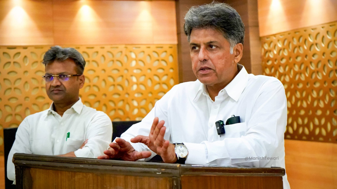 INC fielded Manish Tewari for the Chandigarh seat