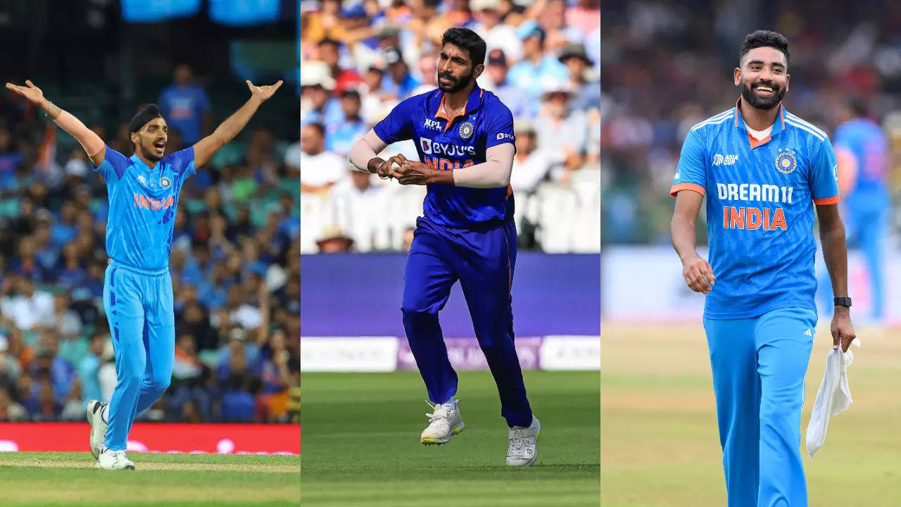 Indian fast bowling trio