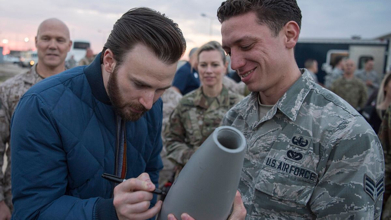 Chris Evans Signed A Bomb? Captain America Actor Clarifies Rumours After Old Pic Goes Viral