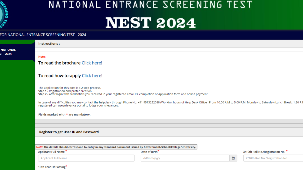 nest 2024 application deadline extended till june 3, here's how to apply