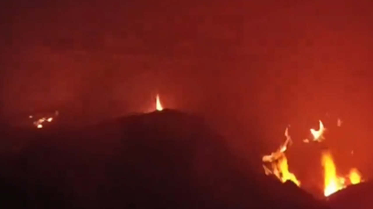 Fire in Rajasthan 