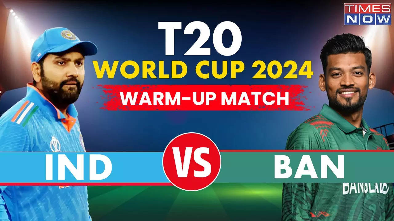 IND vs BAN Live Cricket Score, T20 World Cup 2024: India Aim For Winning Momentum Before Start Of Tournament