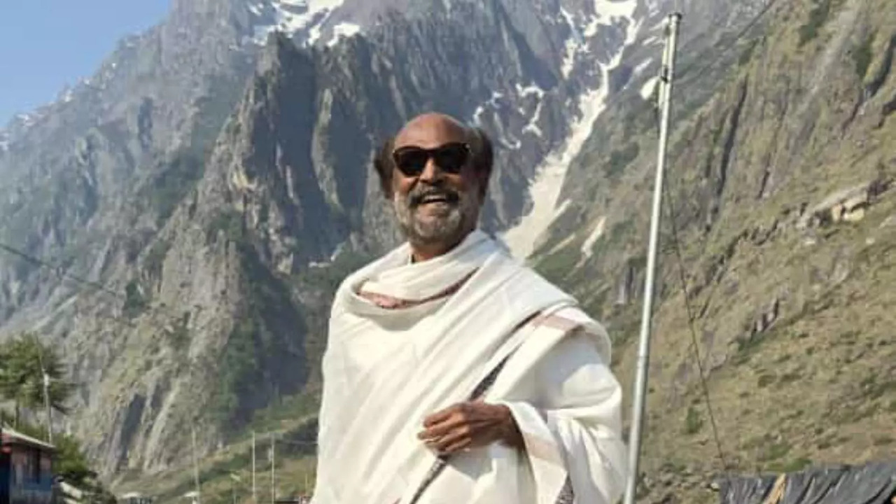 Rajinikanth At The Himalayas