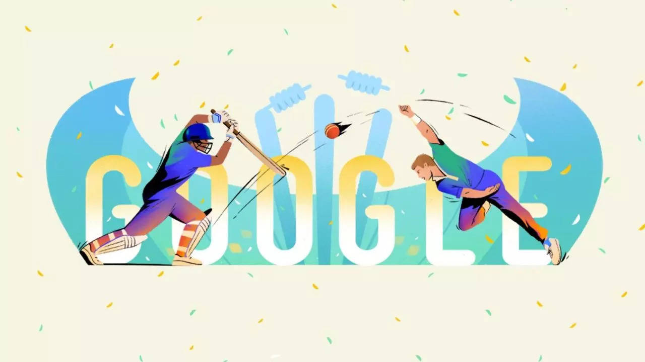 Google Doodle on T20 Cricket World Cup