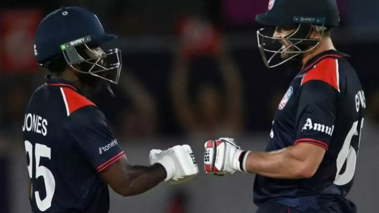 Andries Gous, Aaron Jones Add Fastest 100 Partnership In T20 World Cup