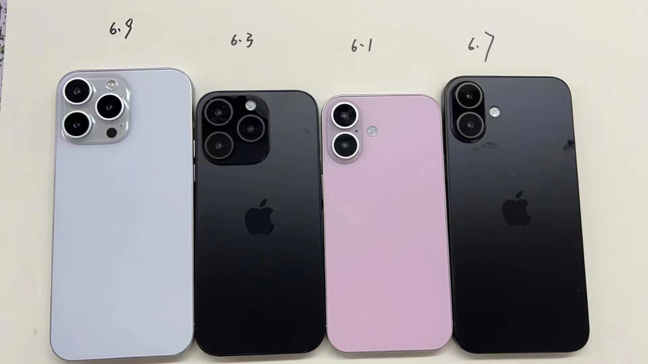 iPhone 16 Pro Max, iPhone 16 Pro, iPhone 16 Plus, iPhone 16