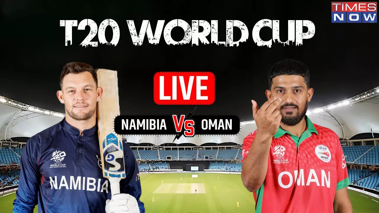 NAM vs OMA Highlights T20 World Cup Namibia Win Super Over Bag Two Points With Nervy Win