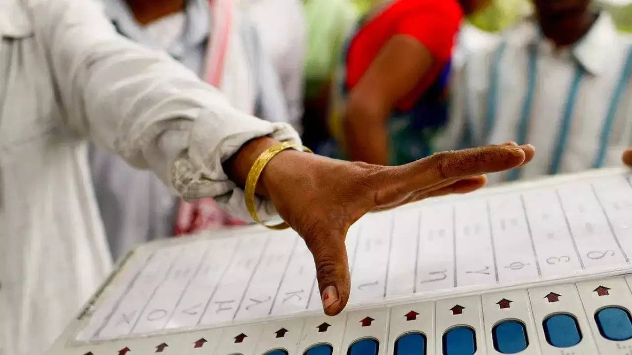 The Election Commission ordered repolling at two booths in West Bengal