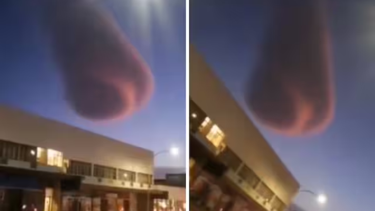 Is It a UFO? Peculiar Red Cloud Forms Over Cape Town in South Africa, Video Goes Viral