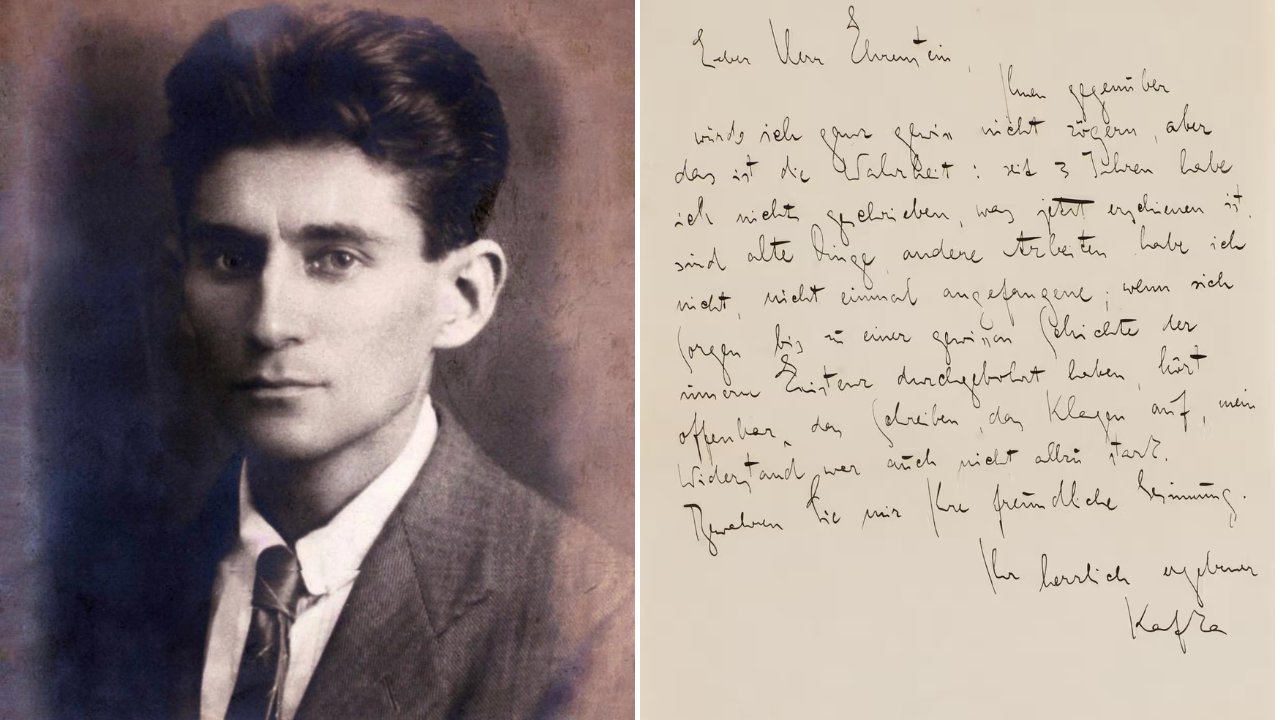 Rare Kafka Letter Shows Author's Painful Writer's Block | Times Now