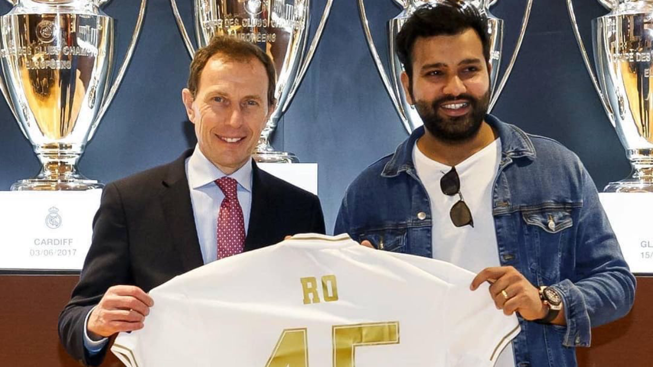 rohit sharma real madrid