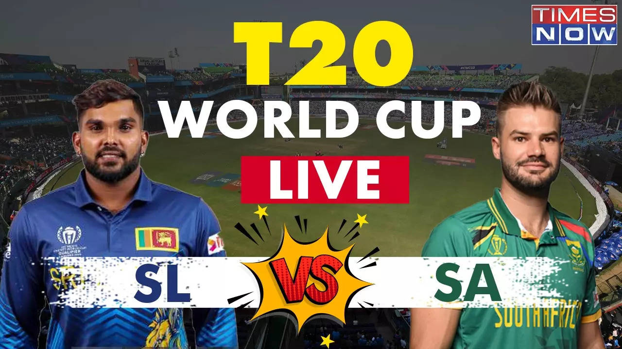 SL vs SA Live Score, T20 World Cup 2024: Sri Lanka Lose 6 Wickets At 53, South Africa On Top